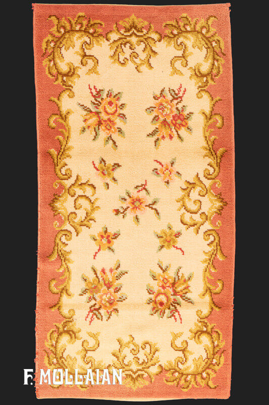 Antique Woolen Savonnerie Rug n°:21477167